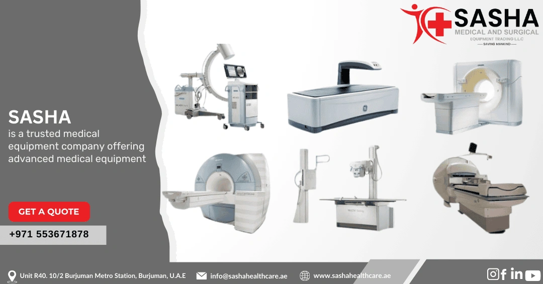 Certified medical equipment Dubai – SASHA Medica