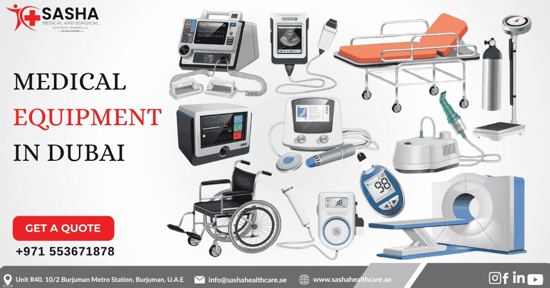 Medical equipment suppliers in Sharjah providing CT, MRI, and X-ray machines.